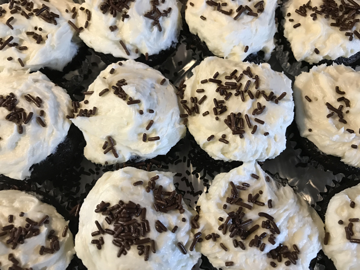 Chocolate Merlot Cupcakes